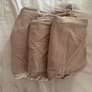 LINEN blend duvet & pillow cases